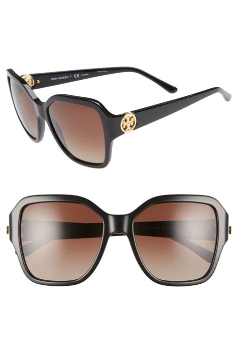 tory burch square sunglasses